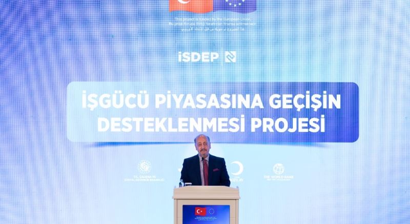 Bakan Bilgin, İşgücü Piyasasına Geçişin Desteklenmesi Projesi (İSDEP-2) Açılış Toplantısına Katıldı