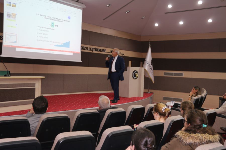 Karbon Ayak İzi bilgilendirme semineri verildi