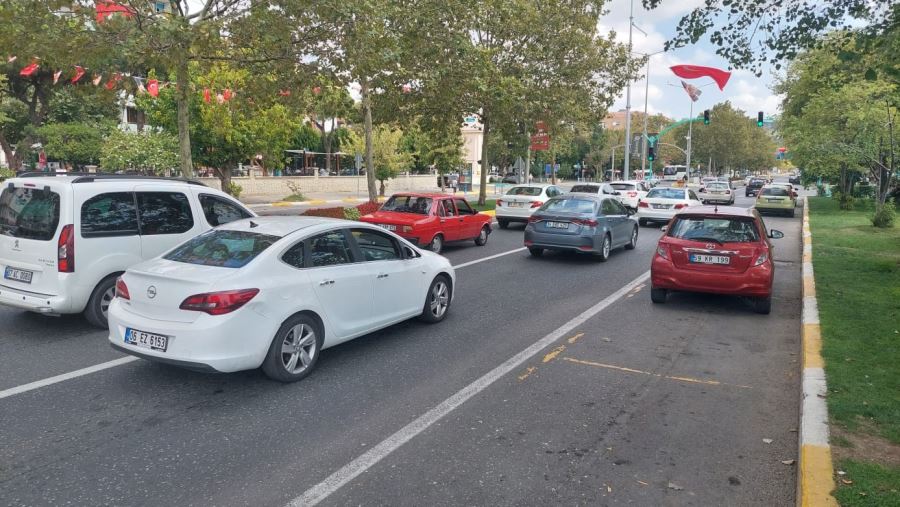 Tekirdağ’da trafiğe kayıtlı araç sayısı arttı