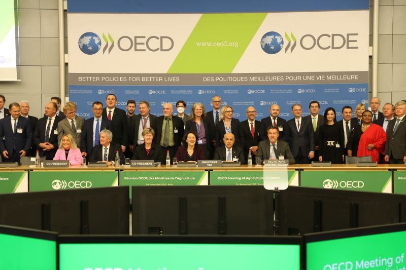 BAKAN KİRİŞCİ, OECD TARIM BAKANLARI TOPLANTISI’NIN İKİNCİ GÜN OTURUMUNA KATILDI