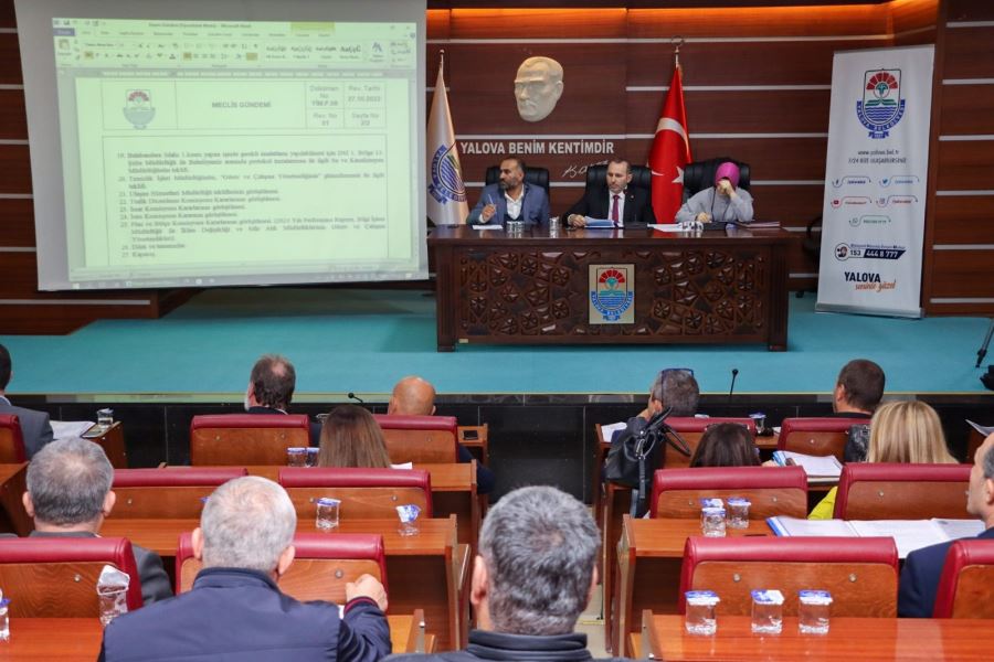 Yalova Belediyesi’nin 2023 yılı bütçesi 1 milyar 80 milyon lira