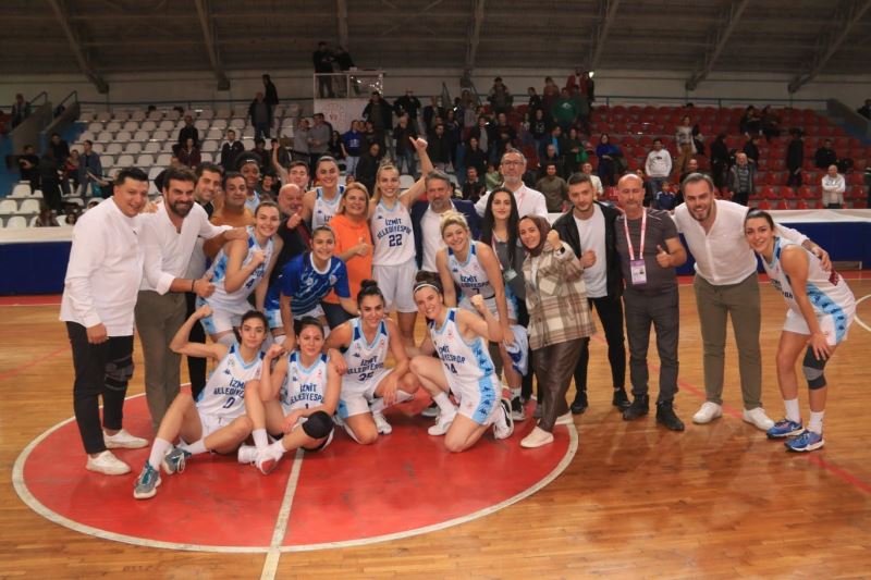 TKBL: İzmit Belediyespor: 86 - Tarsus Belediyesi: 82
