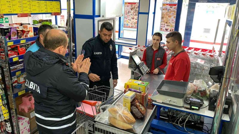 Emet’te marketlerde fiyat denetimi
