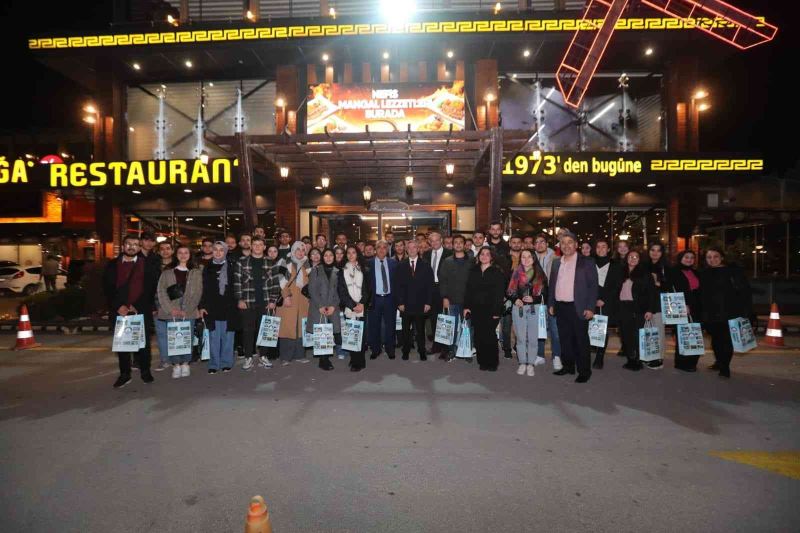 Tahmazoğlu Bursa’daki ve Konya’daki Şahinbeyli öğrencilerle bir araya geldi
