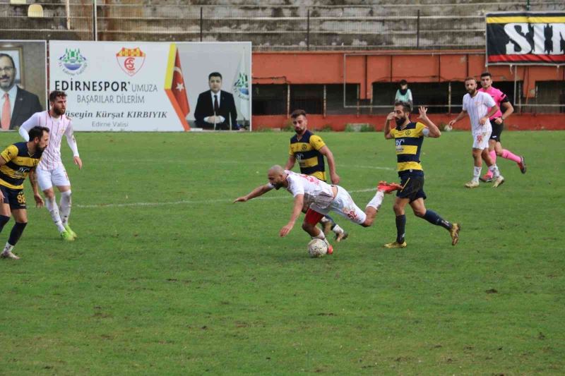 TFF 3. Lig: Edirnespor: 2 - Ağrı 1970 Spor: 1
