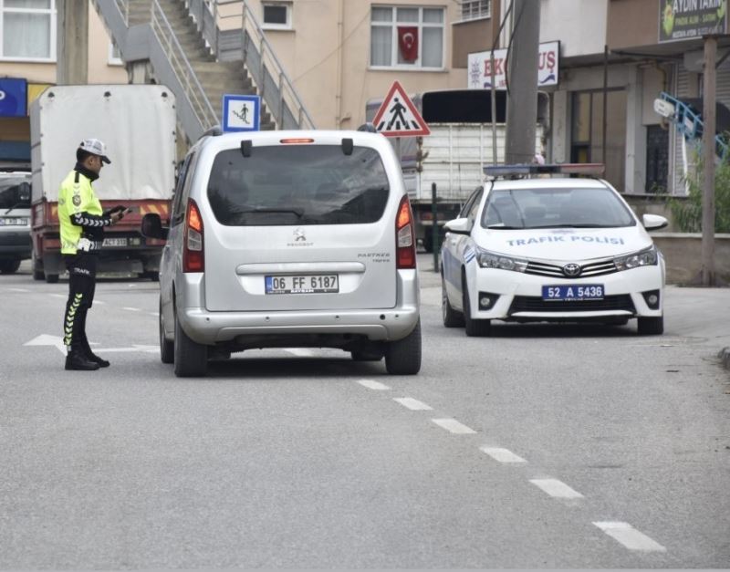 Ordu’da bir haftada 11 bin 542 araç denetlendi
