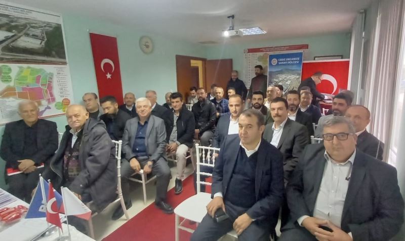 Gediz OSB’de yönetim kurulu seçimleri yapıldı
