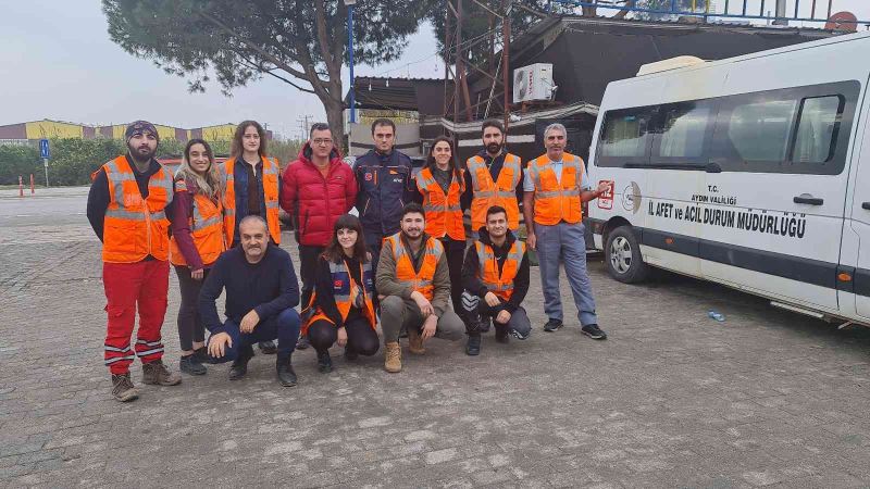 Destek AFAD Gönüllüleri Aydın’a döndü
