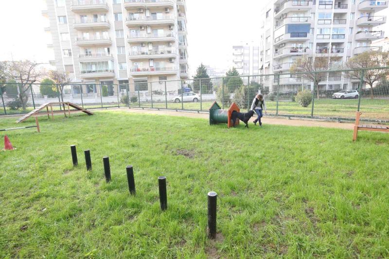 Bayraklı’da evcil hayvanlar için ‘Pati Park’
