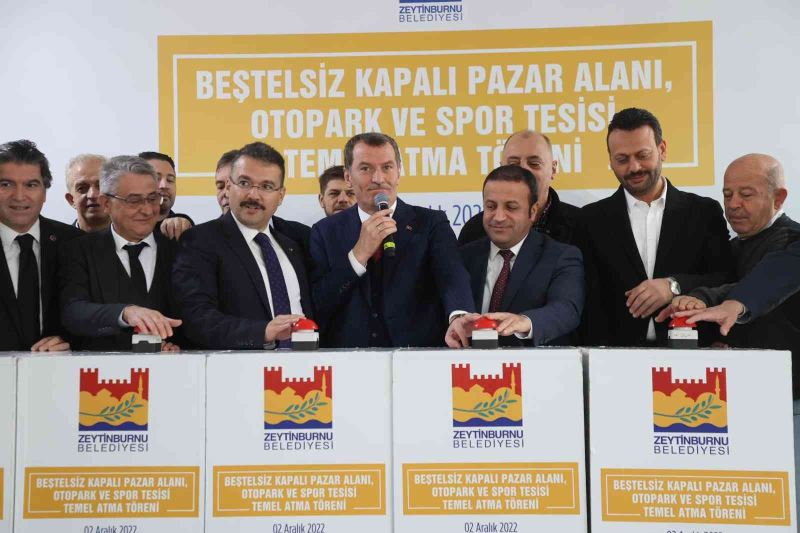 Zeytinburnu’na yeni 20 bin metrekarelik kapalı pazar alanı, otopark ve spor tesisi
