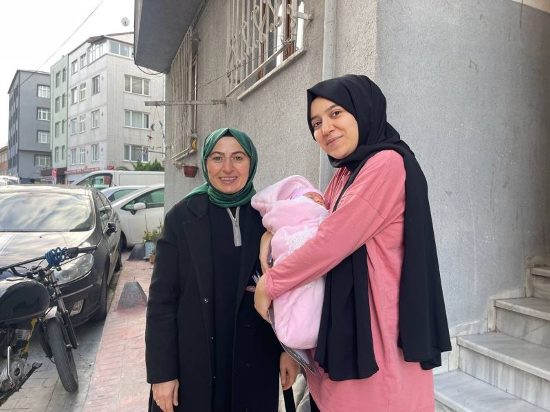 Beyoğlu’nda yeni doğan 5 bin 546 bebeğe “Hoş Geldin” ziyareti
