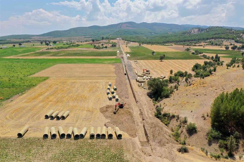 Acıpayam’ın verimli toprakları modern sulamayla buluşuyor
