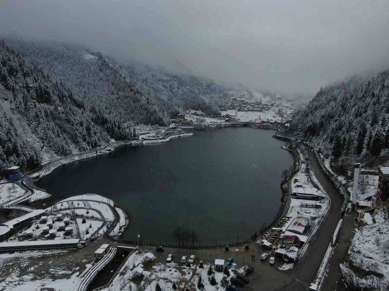 Uzungöl’den kar manzaraları
