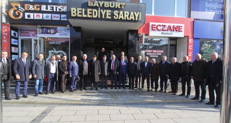 ÇOKAB üyesi belediyeler yılın son toplantısını Bayburt’ta yaptı
