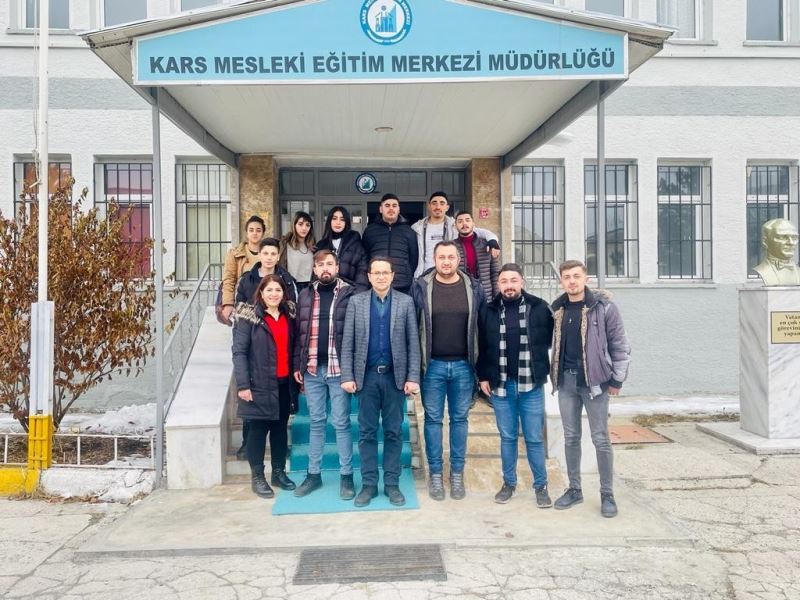 Kars Mesleki Eğitim Merkezi’nden anlamlı hizmet
