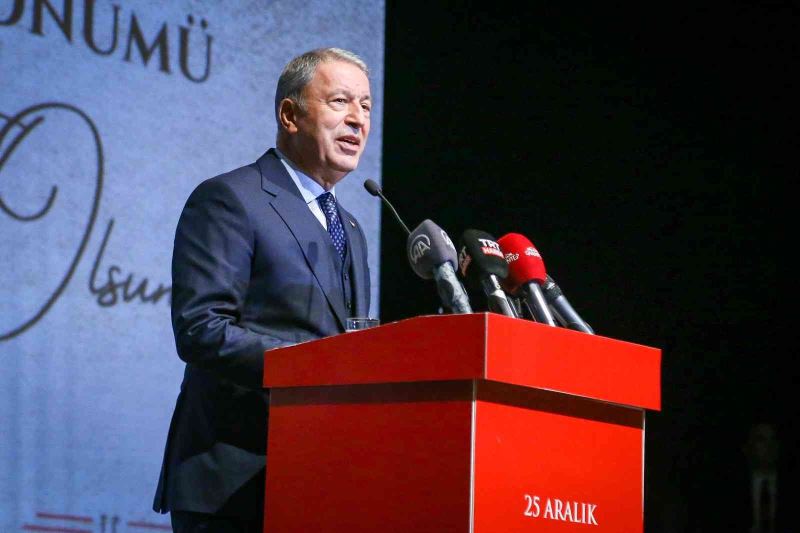 Hulusi Akar: “Güvendikleri dağlara karlar yağmadan tarihten ders almalıdırlar”
