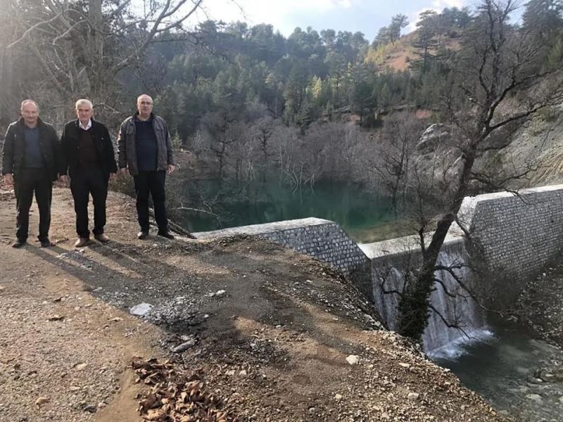 Çameli’nde taşkınların önüne geçiliyor
