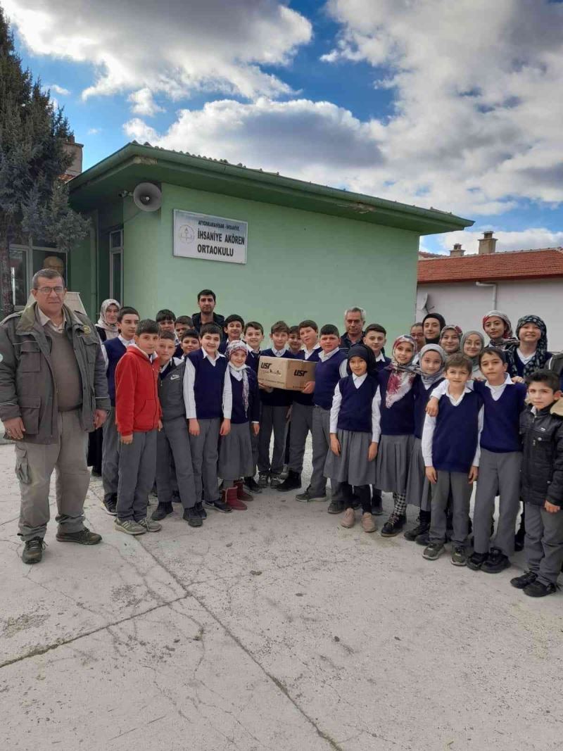 Öğrencilerin bulduğu yaralı atmaca tedavi altına alındı
