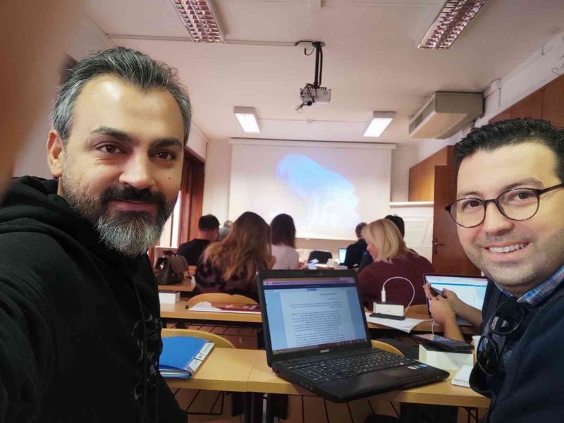 Köyceğiz Fen Lisesi’nden iki öğretmen proje için İtalya’daydı
