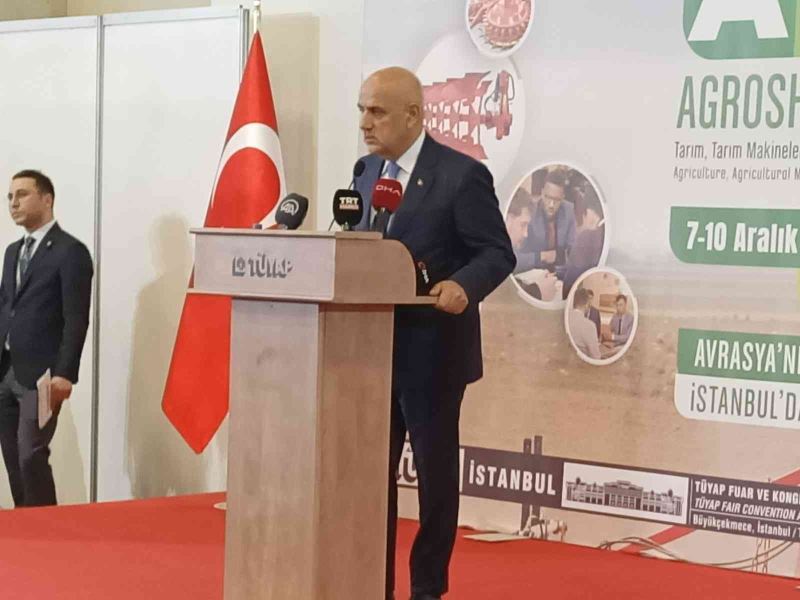 Tarım ve Orman Bakanı Kirişci: Bitkisel üretimde rekor hedef 127 milyon ton
