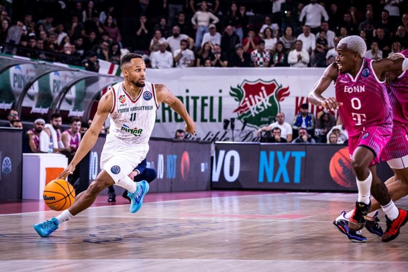 Basketbol Şampiyonlar Ligi: Pınar Karşıyaka: 80 - Telekom Baskets Bonn: 89
