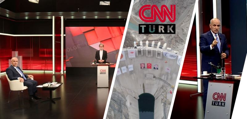 BAKAN KİRİŞCİ, CNN TÜRK’TE CANLI YAYIN KONUĞU OLDU