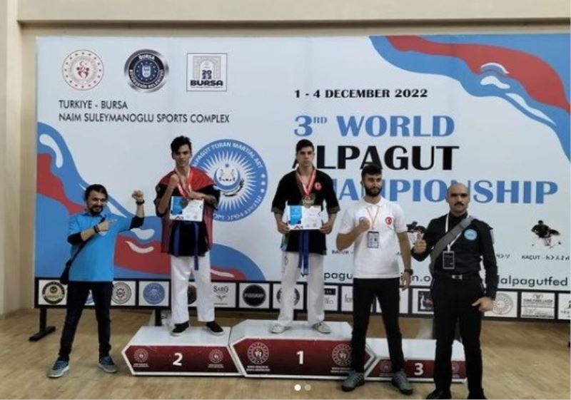 Yunus Emre Ekmekçi, Wushu’da dünya ikincisi oldu
