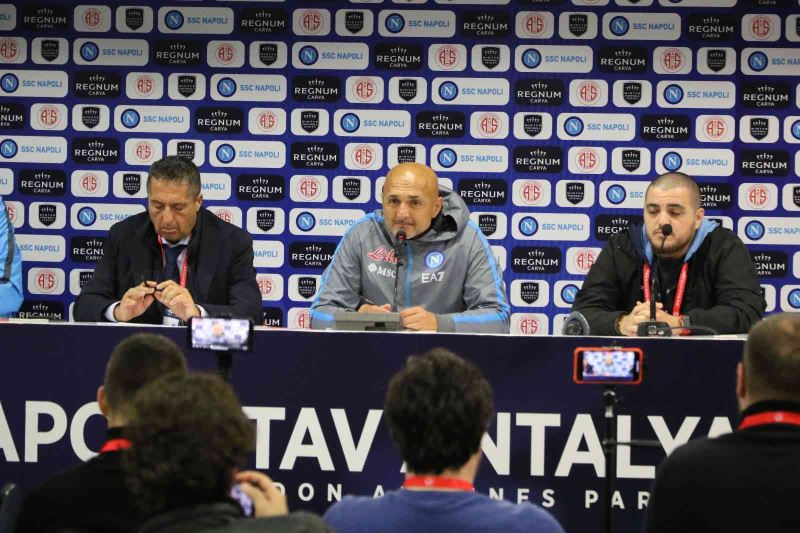 Luciano Spalletti: “Antalyaspor’un Nuri Şahin’e sahip olması büyük şans”
