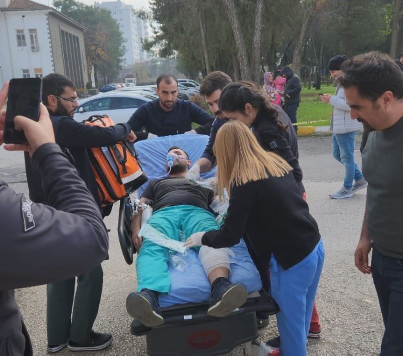 Diyarbakır itfaiyesinden yangın tatbikatı
