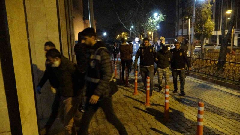 Malatya’da hırsızlık şebekesine operasyon: 8 gözaltı
