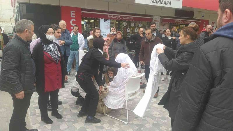 Yalova’da hastanede yangın paniği...Hastalar tahliye edildi
