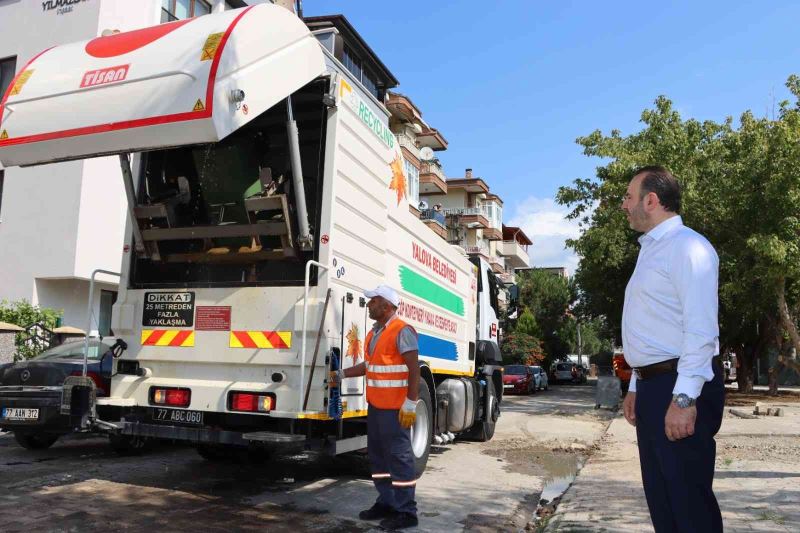 Yalova Belediyesi 2022’de 48 bin 777 ton evsel atık topladı
