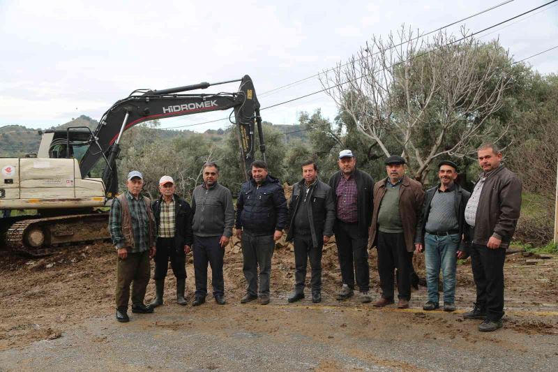 Konuklu’da yol çalışması başladı
