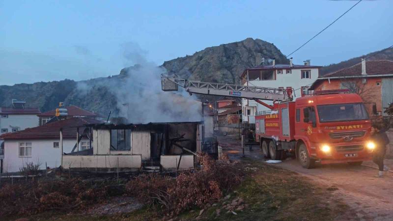 Elektrikli sobadan çıkan yangında 1 kişi hayatını kaybetti
