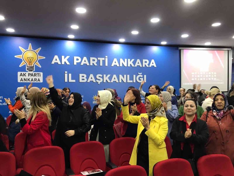 AK Parti Kadın Kolları Başkanı Keşir: “Kadın, erkek omuz omuza siyaset yapma geleneğinin mimarı AK Parti’dir”
