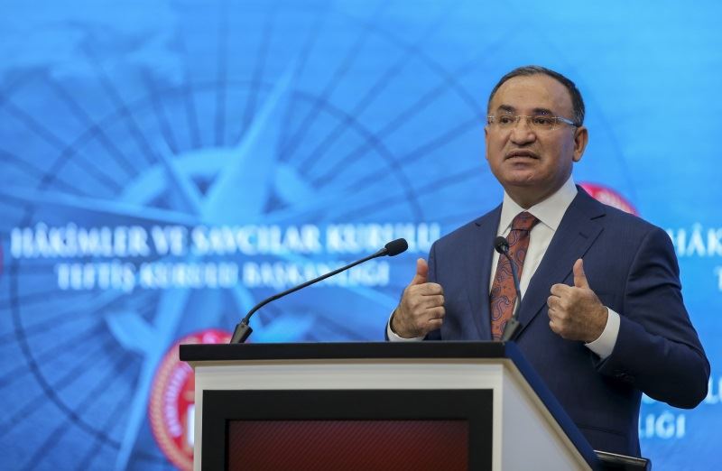 ADALET BAKANI BOZDAĞ, HSK TEFTİŞ KURULU DEĞERLENDİRME TOPLANTISINA KATILDI