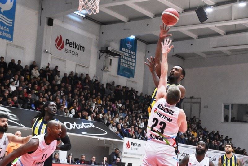 Basketbol Süper Ligi: Aliağa Petkim Spor: 71 - Fenerbahce Beko: 76
