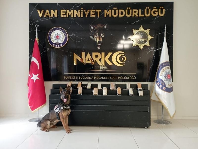 Van’da 7 kilo 500 gram eroin ele geçirildi
