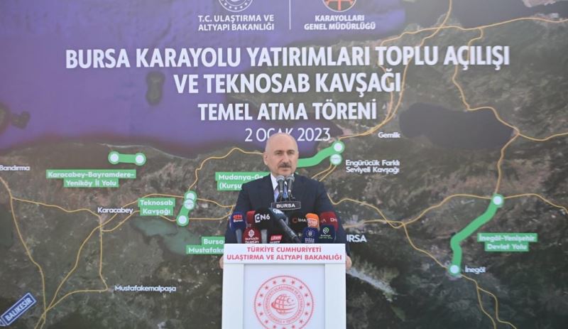 ULAŞTIRMA VE ALTYAPI BAKANI KARAİSMAİLOĞLU: 7 AYRI KARAYOLU PROJESİYLE 212 MİLYON TL TASARRUF SAĞLAYACAĞIZ