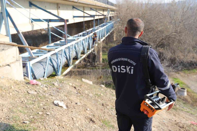 Dicle Nehri üzerindeki şebekelerde bakım-onarım çalışması başlatıldı
