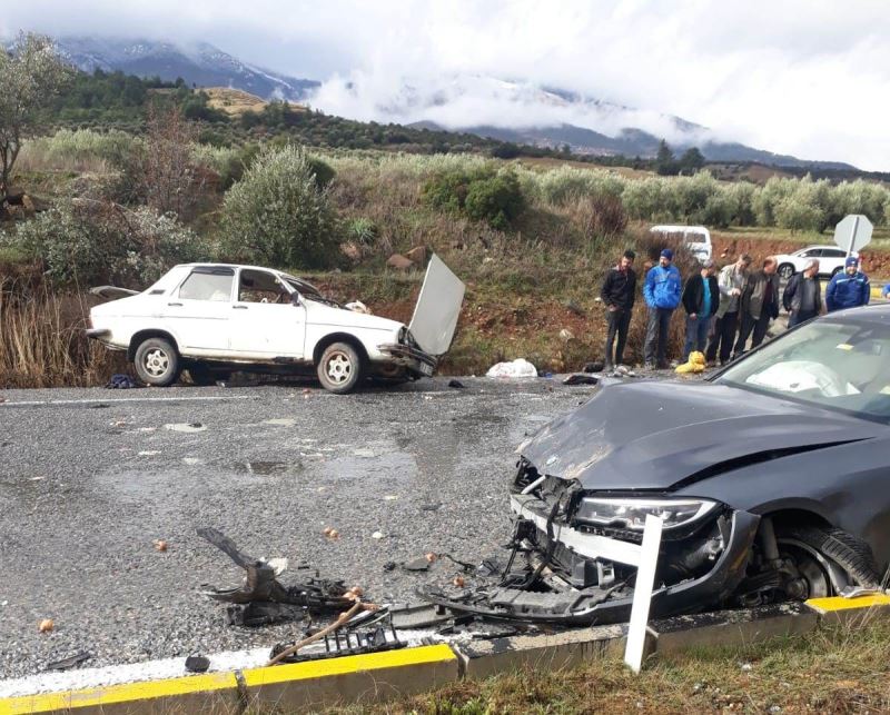 Karacasu’da trafik kazası: 1 yaralı
