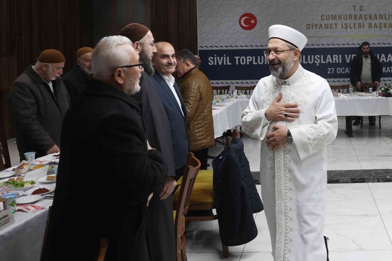 Diyanet İşleri Başkanı Erbaş: “İslam, toplumsal dengenin ilacıdır”
