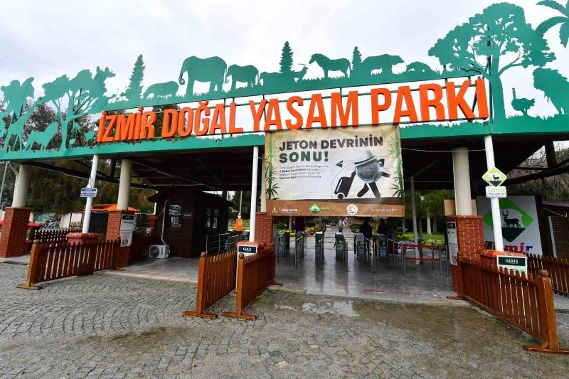 İzmir Doğal Yaşam Parkı’nda jetonla giriş dönemi bitiyor
