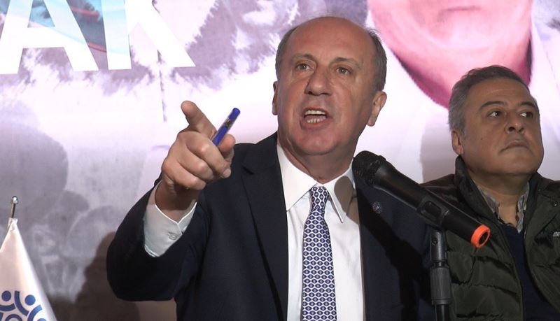 Muharrem İnce’den CHP’ye zehir zemberek sözler