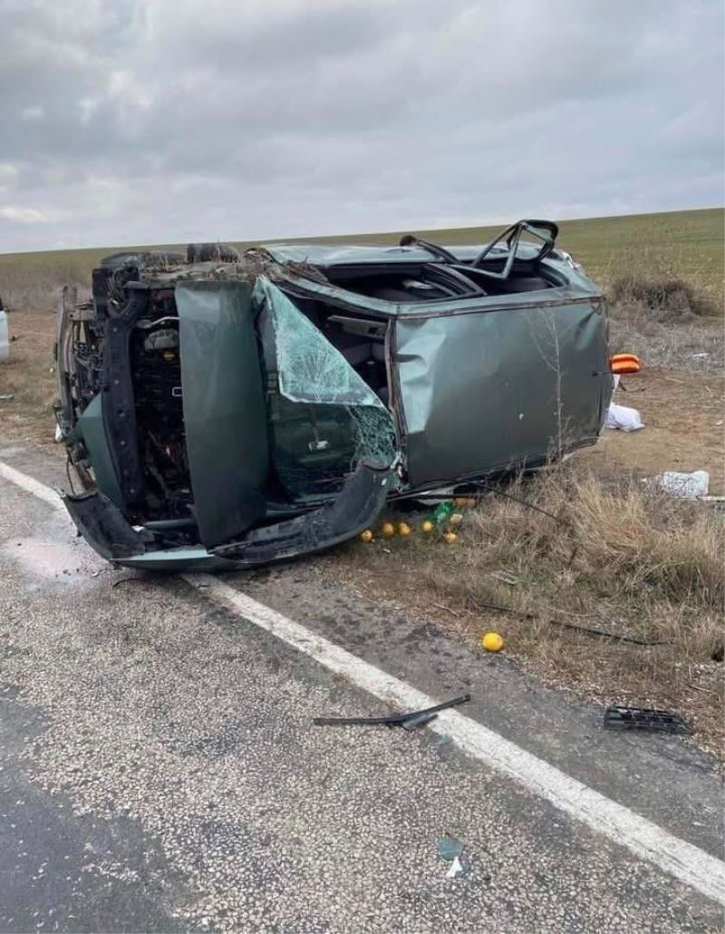 Ankara’da trafik kazası: 1 ölü, 1 yaralı
