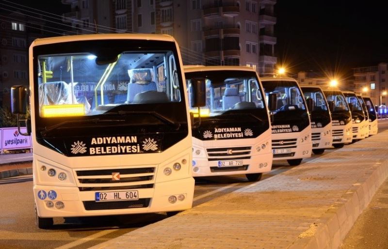 Adıyaman’da, bir yılda 11 milyonun üzerinde yolcu taşındı
