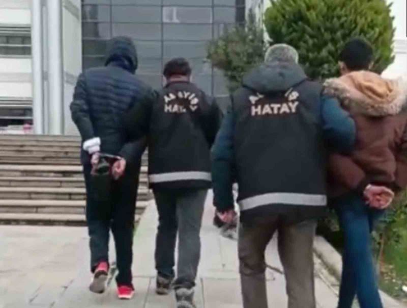 Hatay’da hırsızlara operasyon: 2 tutuklama
