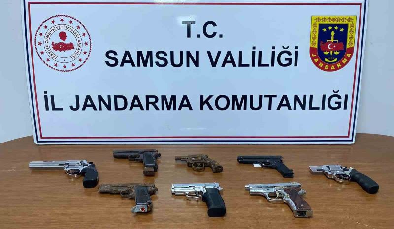 Samsun’da jandarmadan silah kaçakçılığı operasyonu: 1 gözaltı
