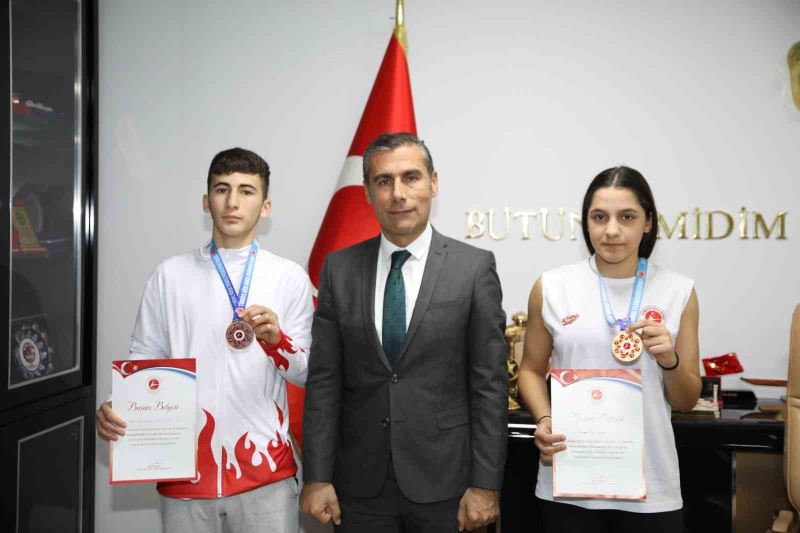 Adıyamanlı sporcular 1 altın 1 bronz madalya kazandı
