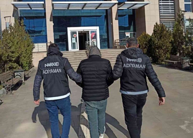 Kahta’da uyuşturucu operasyonunda 1 tutuklama
